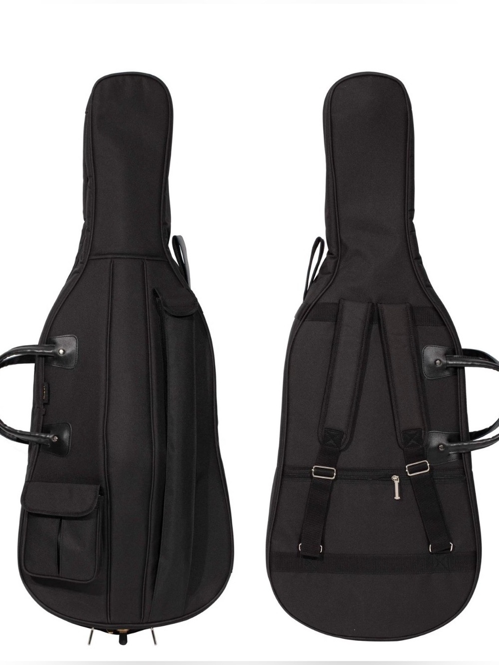 MI&VI Cello Soft Case Travel Gig Bag - 4/4 Full Size - 12mm Thick Padding New